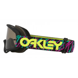 Masque OAKLEY O-Frame MX Heritage - Jaxson Black écran gris clair | Dr Rider