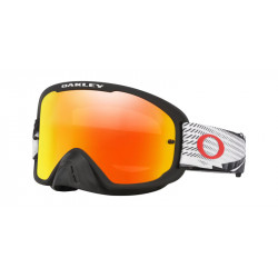 Masque OAKLEY O-Frame 2.0 Pro MX - Black Forge écran Fire Iridium | Dr Rider