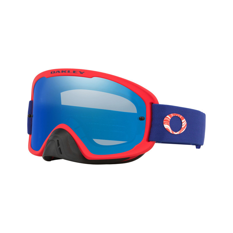 Masque OAKLEY O-Frame 2.0 Pro MX - Team Red écran Black Ice Iridium | Dr Rider