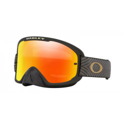 Masque OAKLEY O-Frame 2.0 Pro MX - Team Black écran FIre Iridium | Dr Rider
