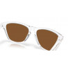 Lunettes de soleil OAKLEY Frogskins S Polished Clear - verres Prizm Violet | Dr Rider