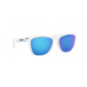 Lunettes de soleil OAKLEY Frogskins S Crystal Clear - verres Prizm Sapphire | Dr Rider
