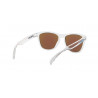 Lunettes de soleil OAKLEY Frogskins S Crystal Clear - verres Prizm Sapphire | Dr Rider