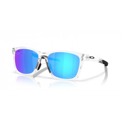 Lunettes de soleil OAKLEY Paracord Polished Clear - verres Prizm Sapphire | Dr Rider