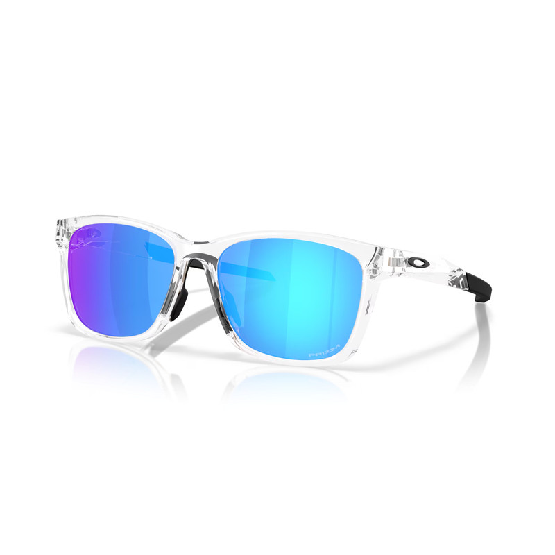 Lunettes de soleil OAKLEY Paracord Polished Clear - verres Prizm Sapphire | Dr Rider