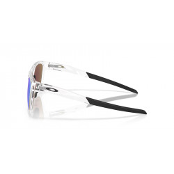 Lunettes de soleil OAKLEY Paracord Polished Clear - verres Prizm Sapphire | Dr Rider