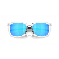 Lunettes de soleil OAKLEY Paracord Polished Clear - verres Prizm Sapphire | Dr Rider