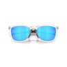 Lunettes de soleil OAKLEY Paracord Polished Clear - verres Prizm Sapphire | Dr Rider