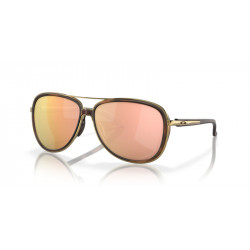 Lunettes de soleil OAKLEY Split Time Brown Tortoise - verres Prizm Rose Gold Polarized | Dr Rider