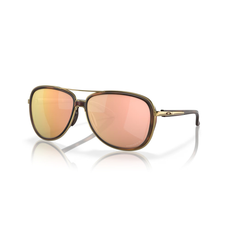 Lunettes de soleil OAKLEY Split Time Brown Tortoise - verres Prizm Rose Gold Polarized | Dr Rider