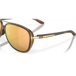 Lunettes de soleil OAKLEY Split Time Brown Tortoise - verres Prizm Rose Gold Polarized | Dr Rider