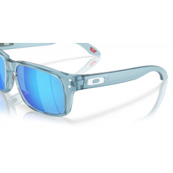 Lunettes de soleil OAKLEY Holbrook XXS Transparent Stonewash - verres Prizm Sapphire | Dr Rider