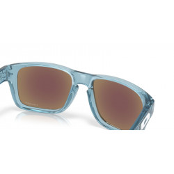 Lunettes de soleil OAKLEY Holbrook XXS Transparent Stonewash - verres Prizm Sapphire | Dr Rider