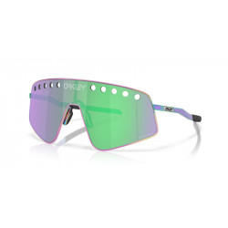 Lunettes de soleil OAKLEY Sutro TI Sweep - Polished Oil Slick écran Prizm Road Jade | Dr Rider