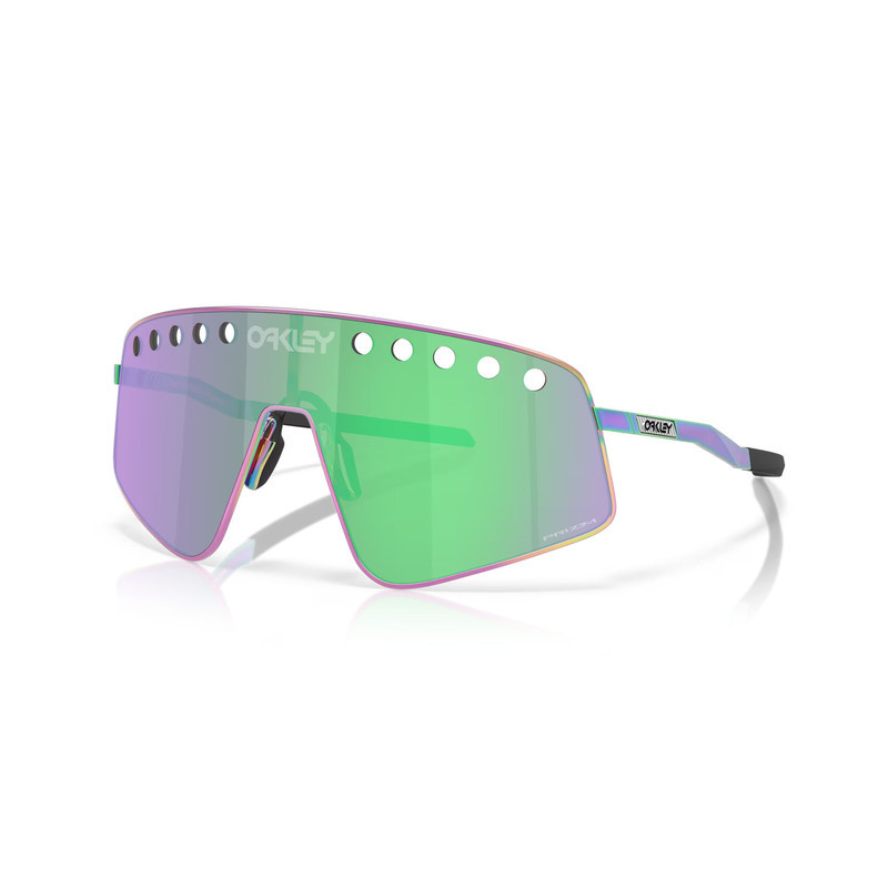 Lunettes de soleil OAKLEY Sutro TI Sweep - Polished Oil Slick écran Prizm Road Jade | Dr Rider