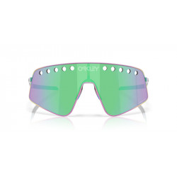 Lunettes de soleil OAKLEY Sutro TI Sweep - Polished Oil Slick écran Prizm Road Jade | Dr Rider