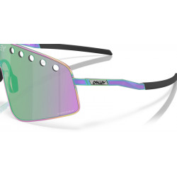 Lunettes de soleil OAKLEY Sutro TI Sweep - Polished Oil Slick écran Prizm Road Jade | Dr Rider