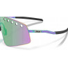 Lunettes de soleil OAKLEY Sutro TI Sweep - Polished Oil Slick écran Prizm Road Jade | Dr Rider