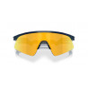 Lunettes de soleil OAKLEY Resistor Sweep (taille enfant) - Polished Abyss écran Prizm 24k | Dr Rider