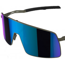 Lunettes de soleil OAKLEY Sutro TI - Satin Lead écran Prizm Sapphire | Dr Rider