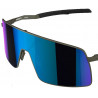 Lunettes de soleil OAKLEY Sutro TI - Satin Lead écran Prizm Sapphire | Dr Rider