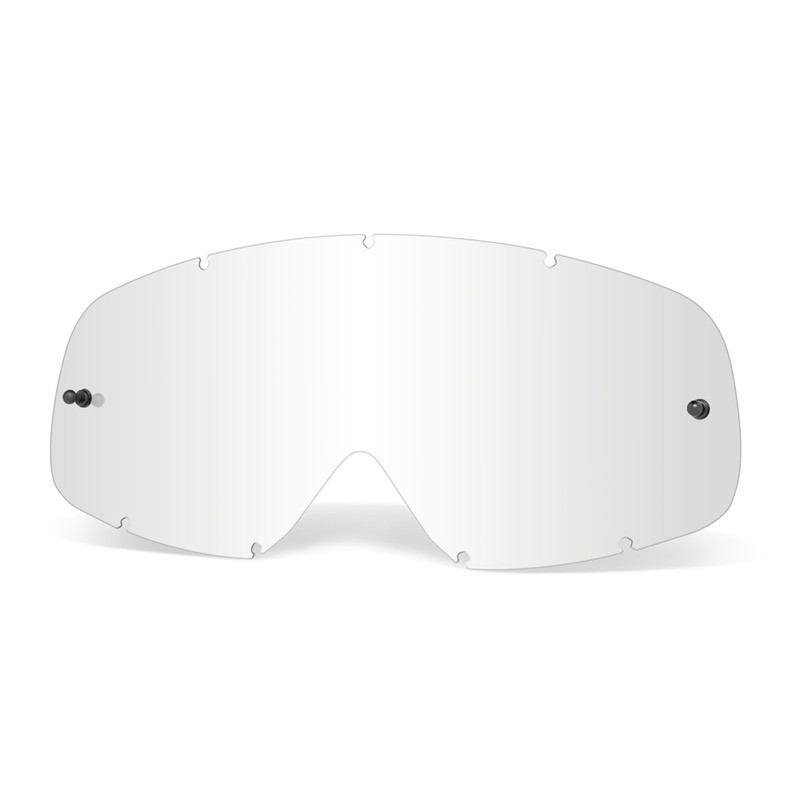 Écran de rechange OAKLEY XS O Frame Lexan transparent | Dr Rider