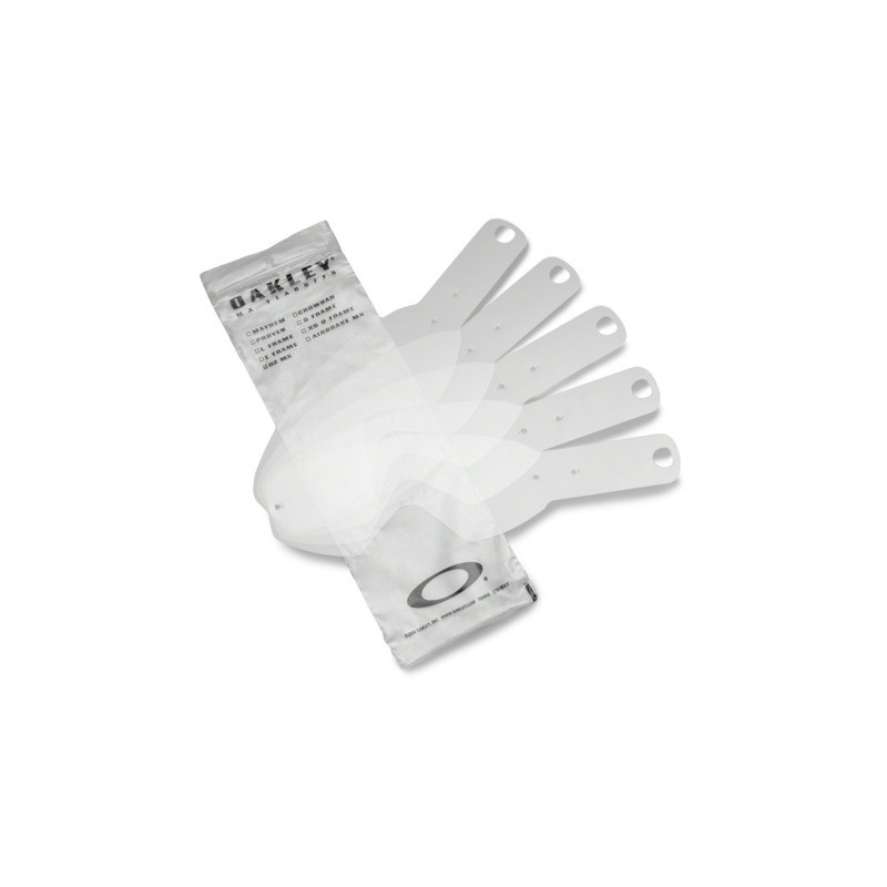 Pack 25 tear-offs OAKLEY O-FRAME 2.0 Pro MX, transparent | Dr Rider