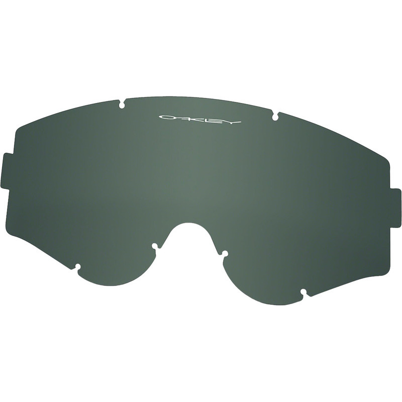 Écran OAKLEY L Frame Lexan Dark Grey | Dr Rider