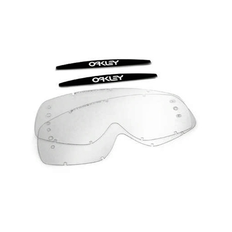 Écran OAKLEY XS O Frame roll-off transparent | Dr Rider