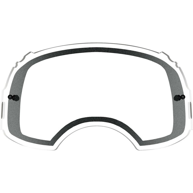 Écran double OAKLEY Airbrake Plutonite transparent | Dr Rider