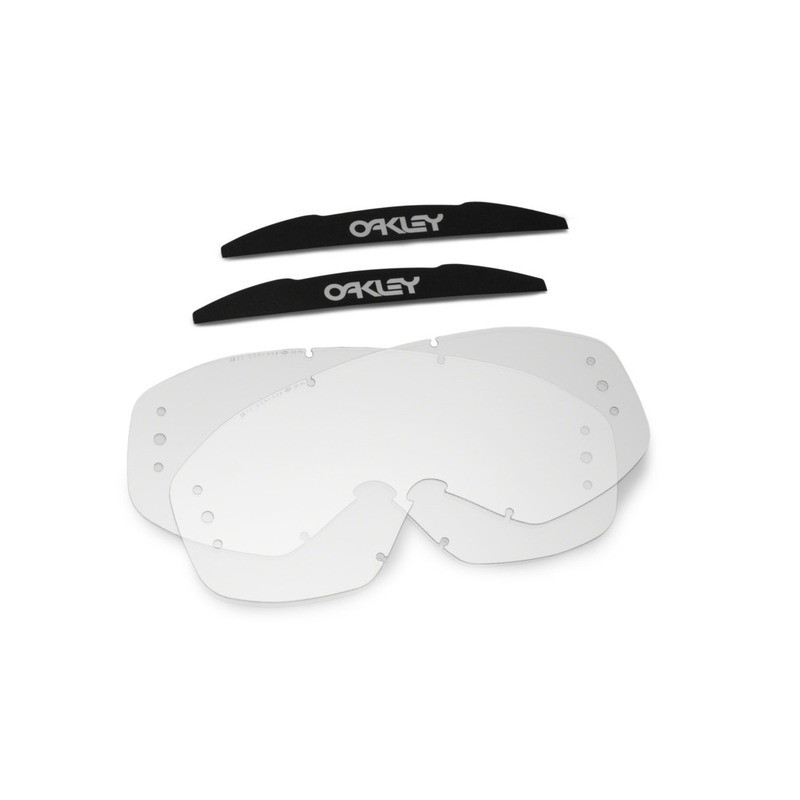 Écran OAKLEY O Frame 2.0 MX Roll-off transparent | Dr Rider