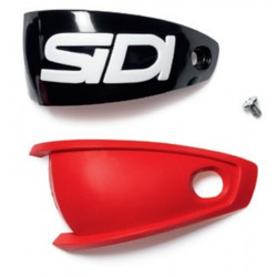 Renfort talon asymétrique SIDI 145 - noir/rouge - Dr Rider