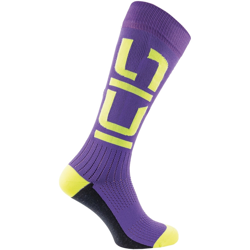 Chaussettes SIDI Off Sprint - violet/jaune - Dr Rider