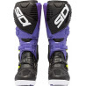 Bottes SIDI Crossfire 3 SRS - violet/noir/jaune fluo - Dr Rider