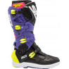 Bottes SIDI Crossfire 3 SRS - violet/noir/jaune fluo - Dr Rider