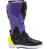 Bottes SIDI Crossfire 3 SRS - violet/noir/jaune fluo - Dr Rider