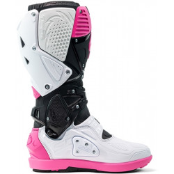 Bottes SIDI Crossfire 3 SRS - noir / blanc / rose - Dr Rider
