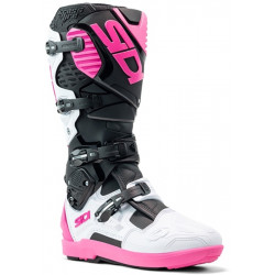 Bottes SIDI Crossfire 3 SRS - noir / blanc / rose - Dr Rider