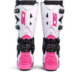 Bottes SIDI Crossfire 3 SRS - noir / blanc / rose - Dr Rider
