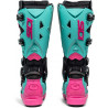 Bottes SIDI Crossfire 3 SRS - noir / Menthe / rose - Dr Rider