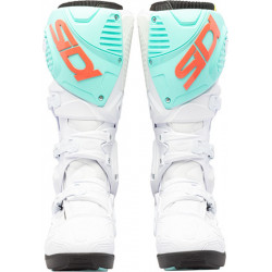 Bottes SIDI Crossfire 3 SRS - blanc/Mint/Coral - Dr Rider