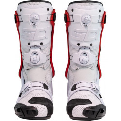 Bottes SIDI Rex Air - blanc / rouge - Dr Rider