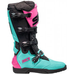 Bottes SIDI XPower SC - Menthe / noir / rose - Dr Rider