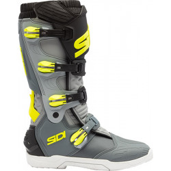 Bottes SIDI Xpower SC - gris/jaune fluo - Dr Rider