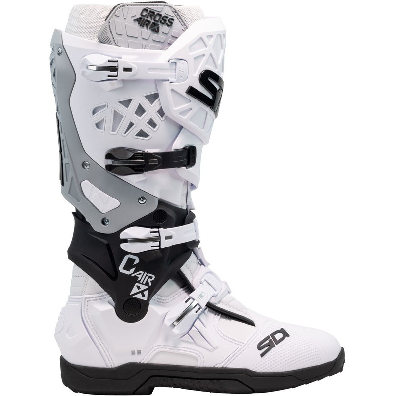 Bottes SIDI Crossair X - blanc / noir - Dr Rider
