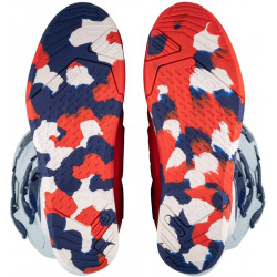 Bottes SIDI Crossair X - blanc / Navy / rouge - Dr Rider