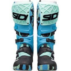 Bottes SIDI Crossair X - Messy / Cyan - Dr Rider