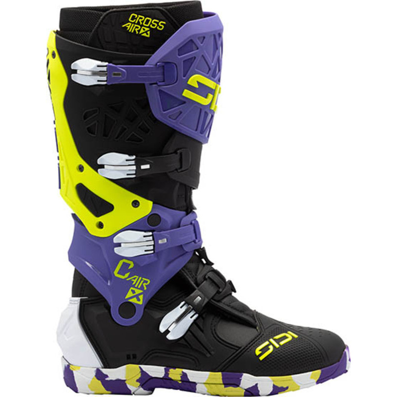 Bottes SIDI Crossair X - noir/violet - Dr Rider
