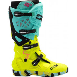 Bottes SIDI Crossair X - Mint/jaune fluo - Dr Rider