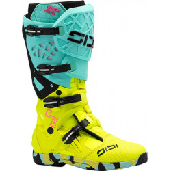 Bottes SIDI Crossair X - Mint/jaune fluo - Dr Rider